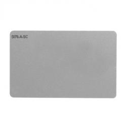 Premium PVC coloured silver blank cards