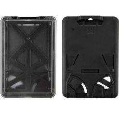 Portrait Rigid 3-Card Holder with Extraction Levers