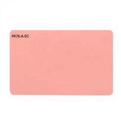 Premium PVC coloured pink blank cards