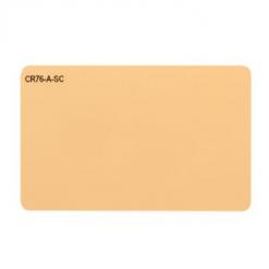 Premium PVC coloured cream blank cards
