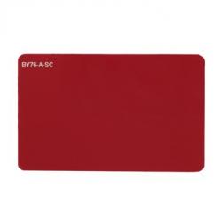 Premium PVC coloured burgundy blank card