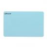 Premium PVC coloured light blue blank cards