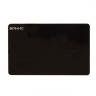 Premium PVC coloured black blank cards