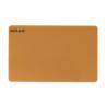 Premium PVC coloured dark gold blank cards