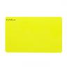 Premium PVC coloured yellow fluorescent blank cards