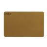 Premium PVC coloured light gold blank cards