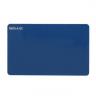 Premium PVC coloured blue blank cards